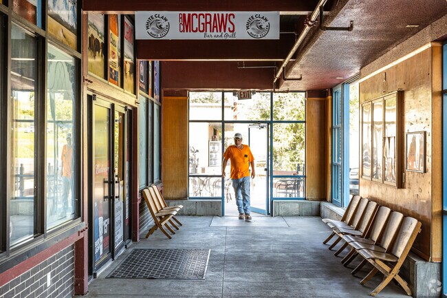 McGraws Bar and Grill serves up American favorites, has a live music, Keno, pool and yard games.