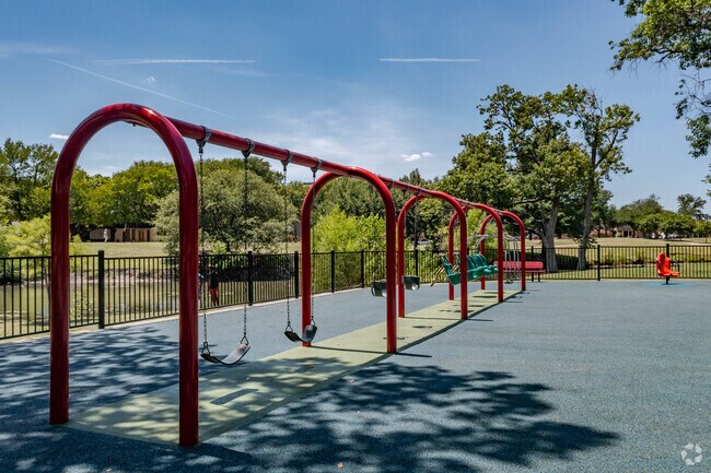 Richardson's all inclusive swings are available for all kids at Cottonwood Park.