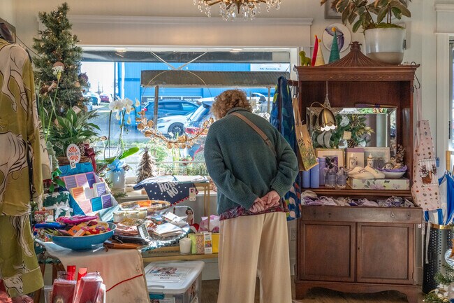 Finding the perfect item while shopping.