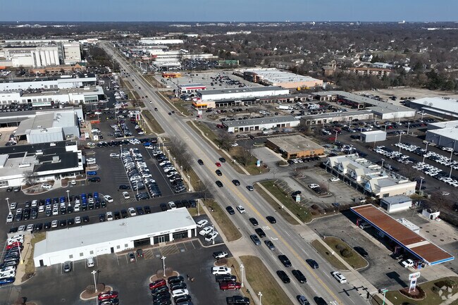 This road is a shopping hub for Will-O-Way residents and the main route for many commuters.