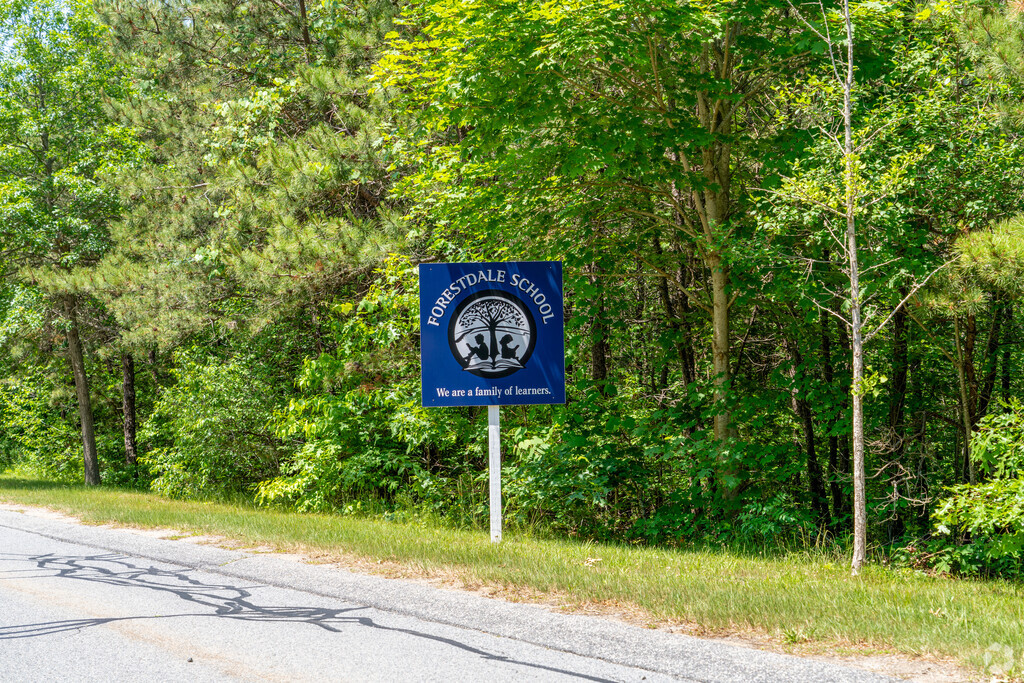 The Forestdale School in Sandwich serves students in grades Pre-K to 2nd.