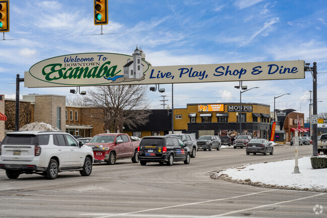 Ludington Street is the gateway to downtown Escanaba.