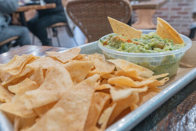 The chips and guacamole are a must order at Taqueria Los Paisanos #2.
