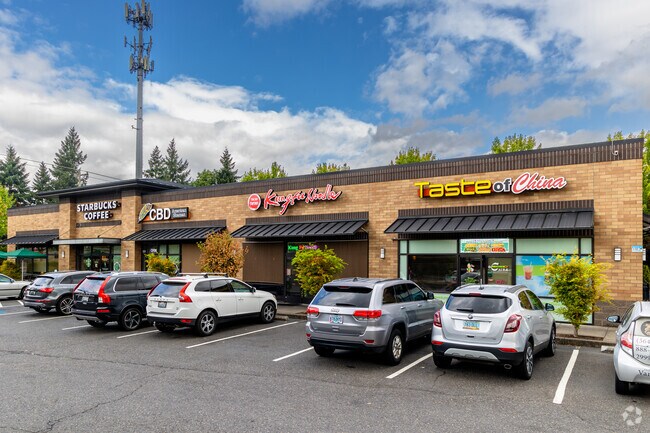 The are a plethora of shopping options in the Walnut Grove neighborhood.