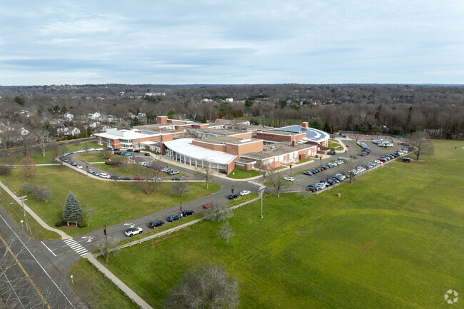 Saxe Middle School sits on a large campus.