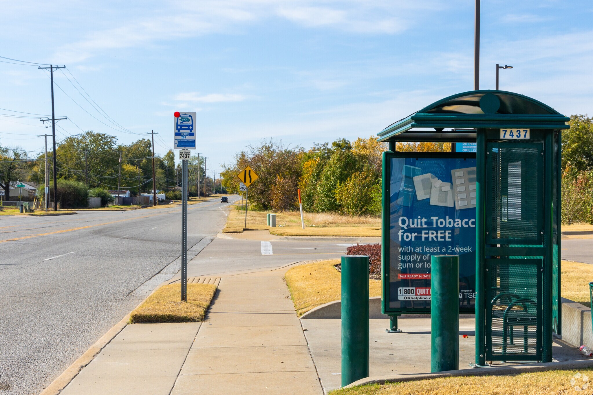 Hop on Tulsa Transit from Raceway neighborhood to the greater Tulsa metro.
