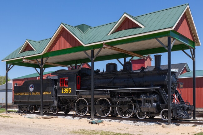 Coopersville is where residents from the surrounding areas head for restaurants and retail.