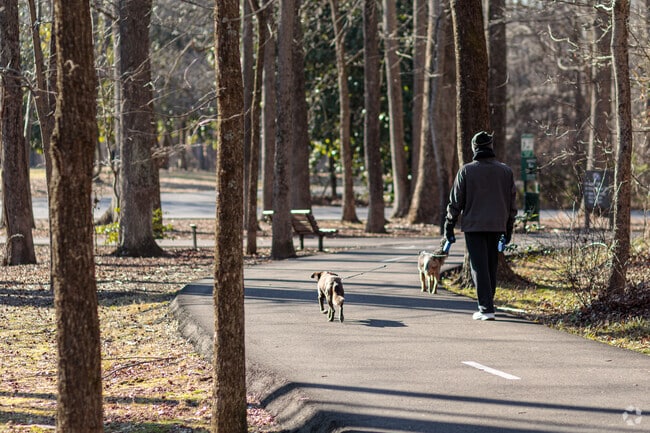 Bring your best friends out for a run at Watkins Park in Largo Md.