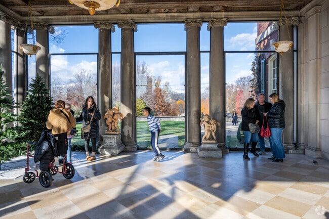 Enjoy a festive day with friends and family at the Old Westbury Gardens Holiday Market.