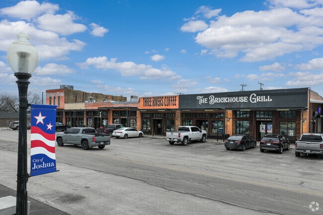 Joshua's Downtown Main Street is home to a variety of local small businesses.