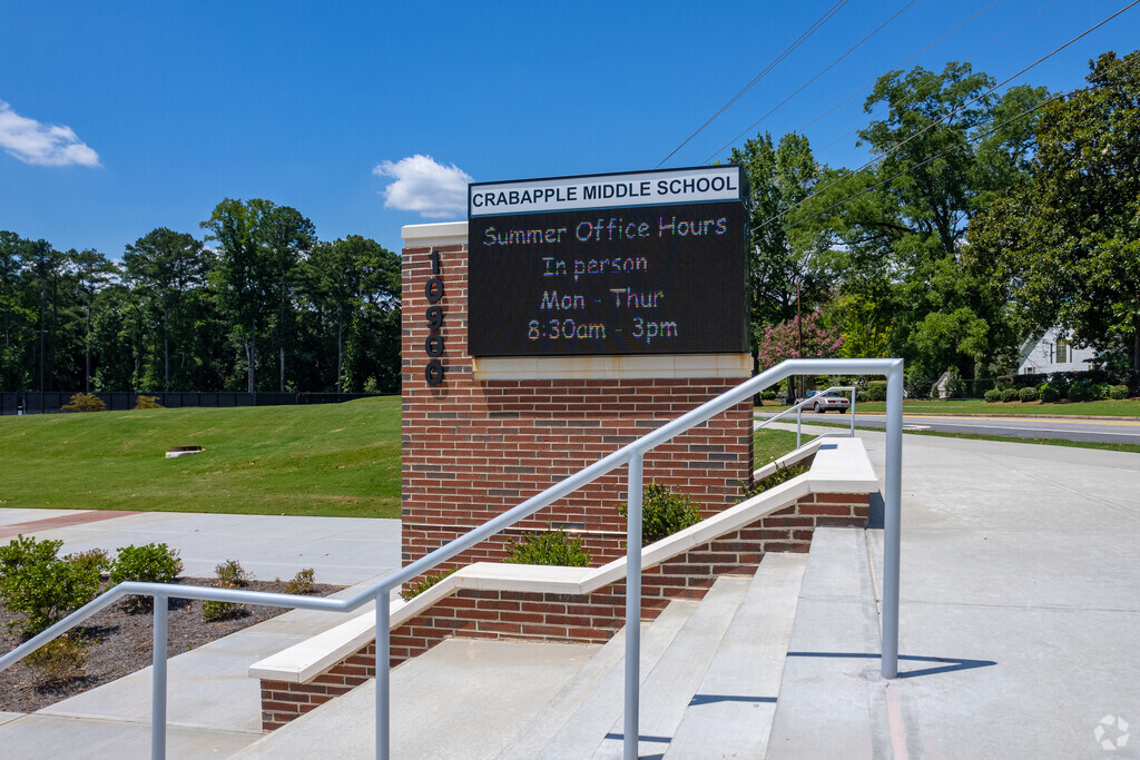 Crabapple Middle School can be found in Roswell.