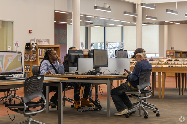 Local Santa Clara residents can get all their work done at the local library.