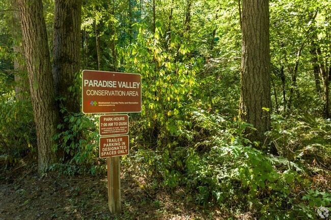 Residence at Maltby often go for peaceful walks at Paradise Valley Conservation Area.