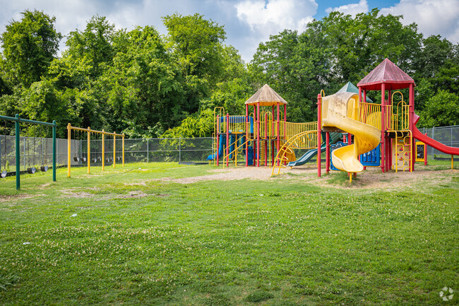 Students will find many places to stretch and play at Woodmore Elementary.