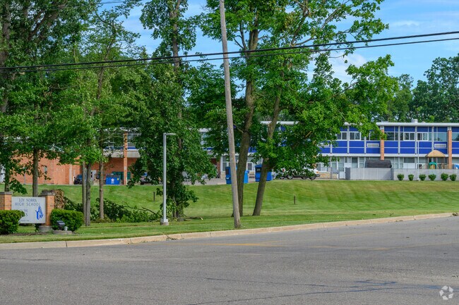 Loy Norrix High School is one of two public high schools in Kalamazoo.