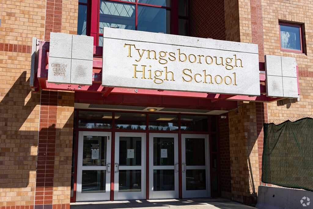 The Tyngsborough High School is known as the home of the Tigers.