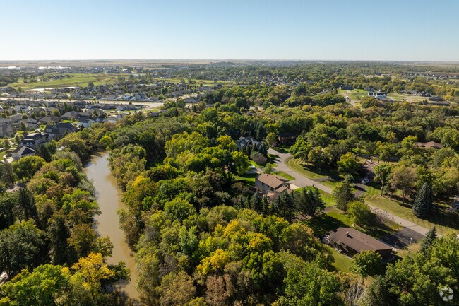 Residents of Knutson can quickly get to Fargo’s commercial and business district from their home