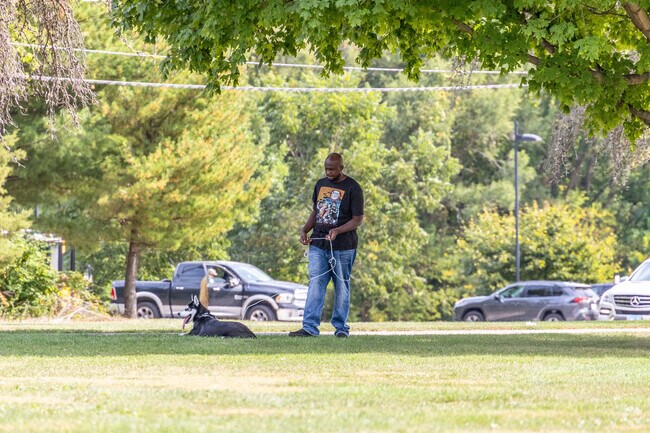 Indian Hills Parks and others offer trails for walking and pets are welcome.