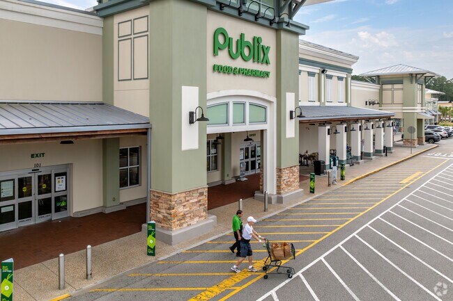 The closest grocery store is located just outside Hampton Hall at Buckwalter Place.