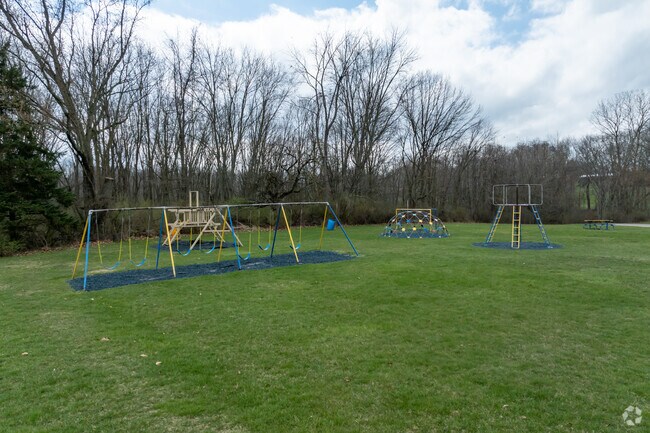 Students have access to a green space for running around and playing at Massillon Christian.