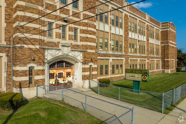 Golightly Education Center is attended by students living east of Woodward.