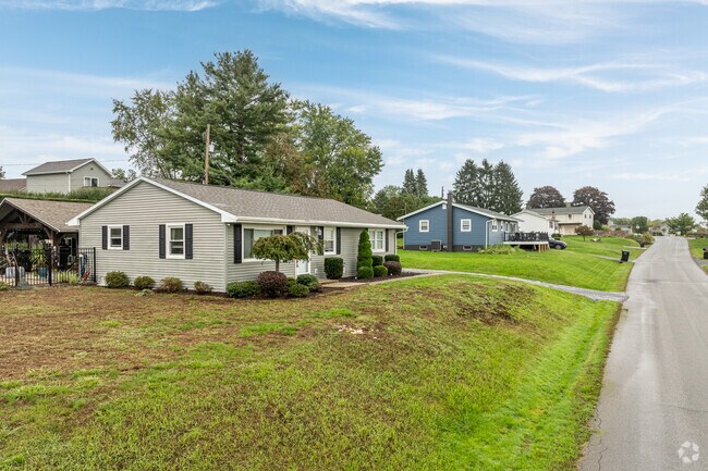 A visitor to Porter will see many streets lined with smaller ranch homes.