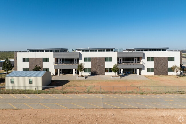 Lee Buice Elementary’s contemporary architecture reflects a commitment to progressive education.