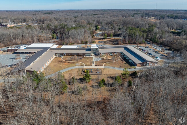 Ronald E McNair Elementary School serves almost 500 students.