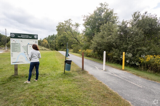 Lisbon locals and visitors flock to the picturesque Papermill Trail for easy walks and natural views.