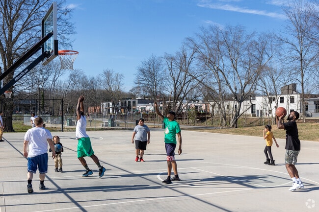 Basketball fans from Greenville can gather and play at Unity Park.