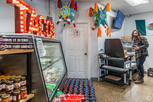 Mi Favorita Grocery sells authentic Mexican food to Rosa Parks Green neighborhood residents.