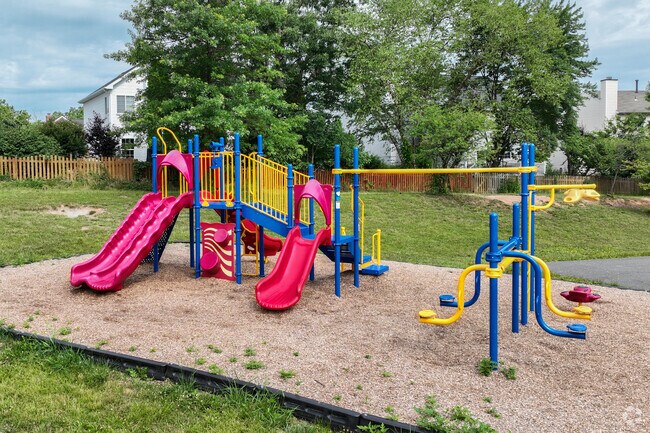 Kids can have fun on the playground at Sanders Corner Elementary School.