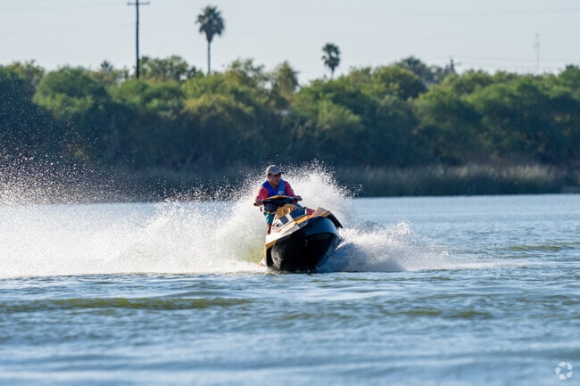 Lake Casa Blanca International State Park is located just 5 minutes from Ghost Town.