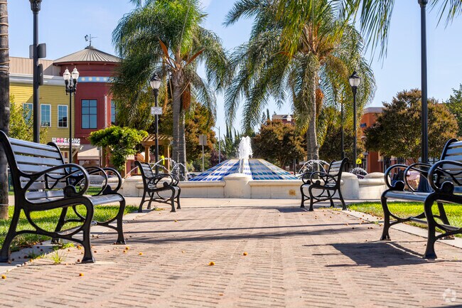 The Village Square in the Fowler area has a lot of options for food and retail.