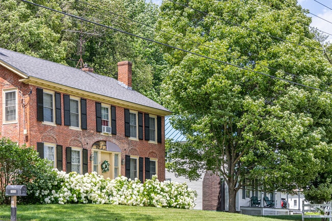 Homes in West Fairlee are well landscaped with private front yards.