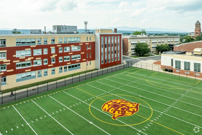 Kingston High School features a competitive sports program.