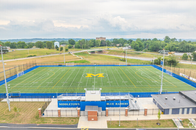 The student to teacher ratio at Middletown Area High School is 14 to 1.
