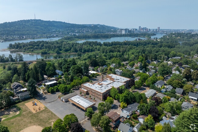 Llewellyn Elementary is tucked away in a quiet residential area on SE 14th Ave in Portland.
