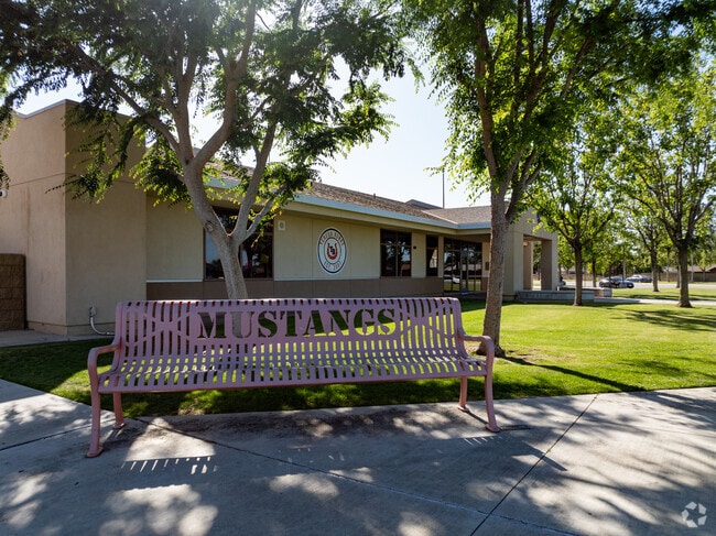Teresa Burke Elementary School is the home of the Mustangs.