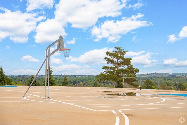 Imagine playing basketball in the sky at Thundercloud Park in Lamar Heights.