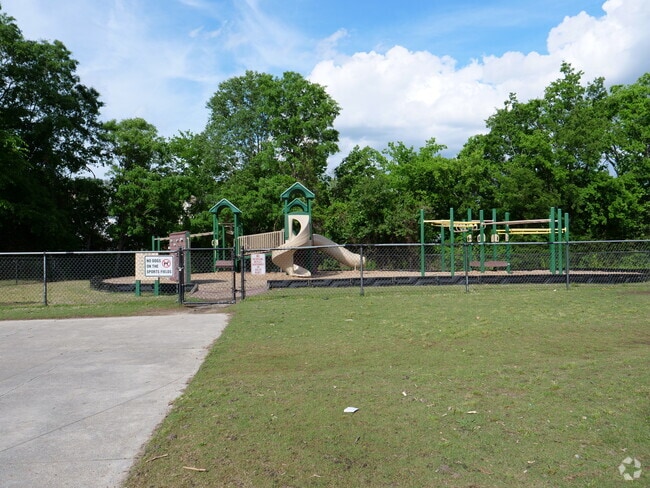 St. Patrick Catholic School offers a playground for its younger students to enjoy.