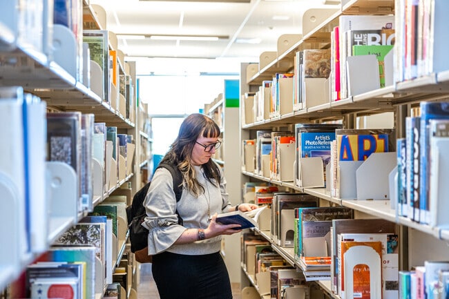 The Central Resource Library in Johnson County has a large selection of books.