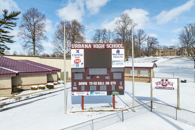 The Urbana City School District operates seven schools and is rated a C by Niche.