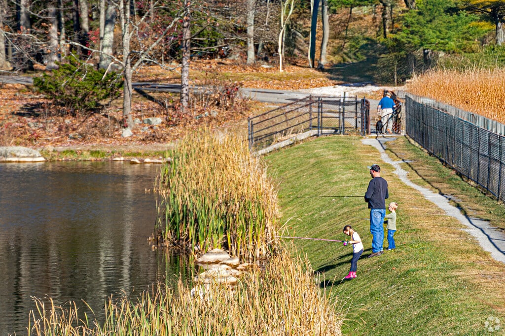 The Highland Lakes in Vernon, NJ are one of the main attractions during the summertime.