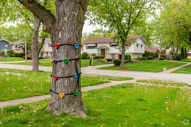 The Woodfield neighborhood is well loved and lived in, as residents make it their own.