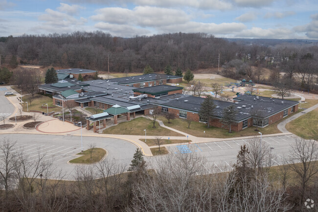 Ada Elementary School, Aerial.