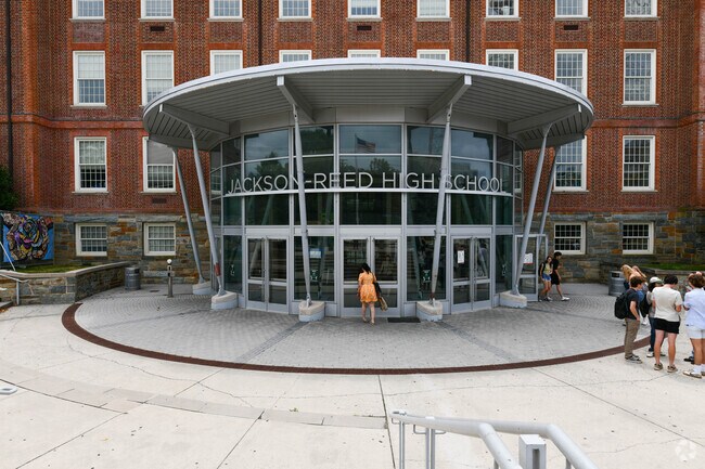 Jackson Reed High School serves students in grades 9th through 12th.