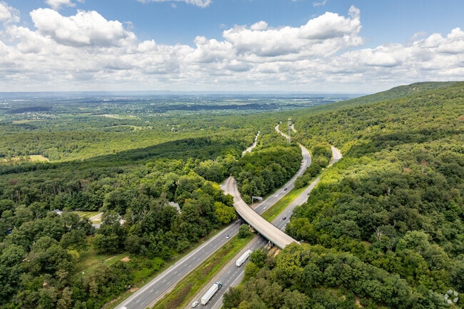Mount Aetna is known for its stunning views of the surrounding mountains.