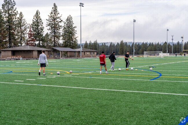 The Balboa neighborhood has quick access to a local sporting complex.