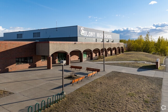 The Colony High School offers a welcoming campus for youth in the community.